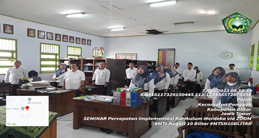 SEMINAR Percepatan Implementasi Kurikulum Merdeka Via ZOOM