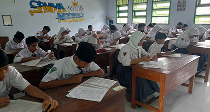 MTsN 10 Blitar Gelar Tes Sumatif dan PAS untuk Evaluasi Akademik Siswa