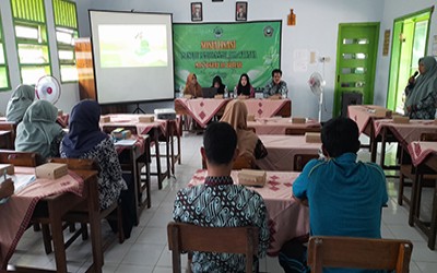 Sosisalisasi Madrasah Adiwayata oleh Dinas Lingkungan Hidup Kabupaten Blitar