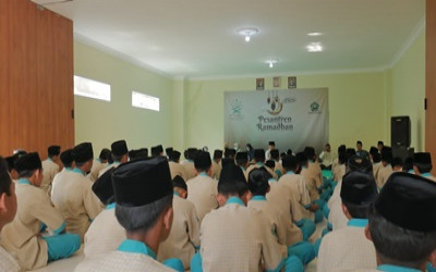 Pembukaan Pesantren Ramadhan di Pondok Pesantren Al Makhrus, Ponggok